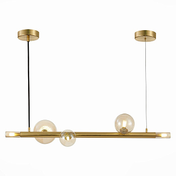Светильник подвесной Золотистый/Коньячный G9 5*5Вт SL1509.203.05 ST LUCE