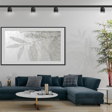 Трехфазный трековый св-к IP33 LED 4000К 13W 110-265V EOS черный NOVOTECH