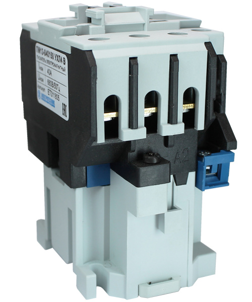 Пускатель электромагнитный ПМ12-040150 УХЛ4 В, 380В/50Гц, 1з, 40А, нереверсивный, без реле, IP20 Электротехник