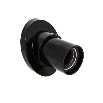 Патрон карболитовый наст, Е27 черн, наклонный PROxima EKF Патрон карболитовый наст, Е27 черн, наклонный PROxima EKF