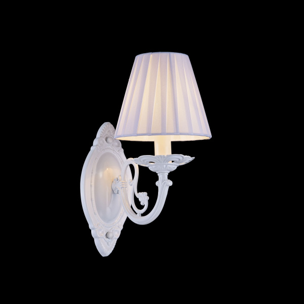 Настенный светильник (бра) 1*E14 40Вт Белый IP20 Jasmine FR2686WL-01W Freya