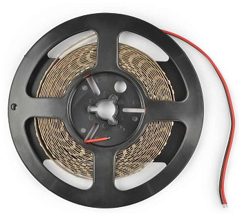 Лента св/д ULS-2835, 24V 17W/m 180LED/m 10мм IP20, 3000K, 5м, Uniel