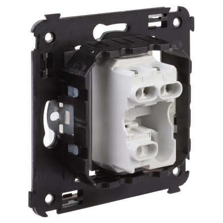 Выключатель одноклавишный в стену, "Avanti", "Белое облако" DKC