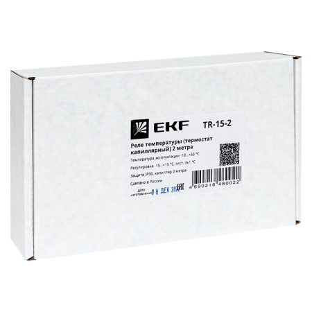 Реле температуры (термостат капиллярный) 2 метра TR-15-2 EKF