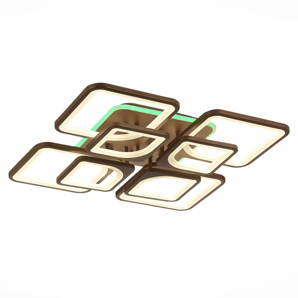 Светильник потолочный Кофейный/Белый LED 1*224Вт RGB 10Вт 3000-6000К SLE500472-08RGB EVOLED