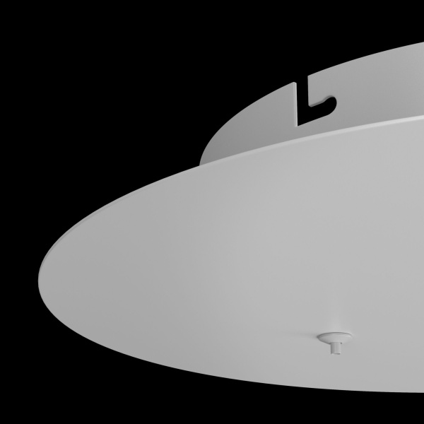 Накладка на основание для раздельного монтажа Металл Белый MOD058A-03W Technical