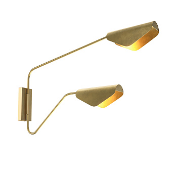 Настенный светильник (бра) 2*G9 40Вт Латунь IP20 Notta MOD417WL-02BS Maytoni