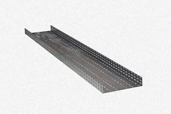 Лоток глухой ЛМГ 75х50х2000 УТ1,5, оцинкованный лист S1,5