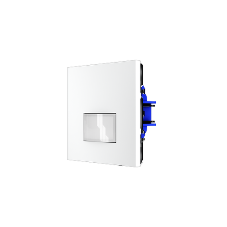 Датчик движения встраиваемый Voltum S70, (белый матовый)