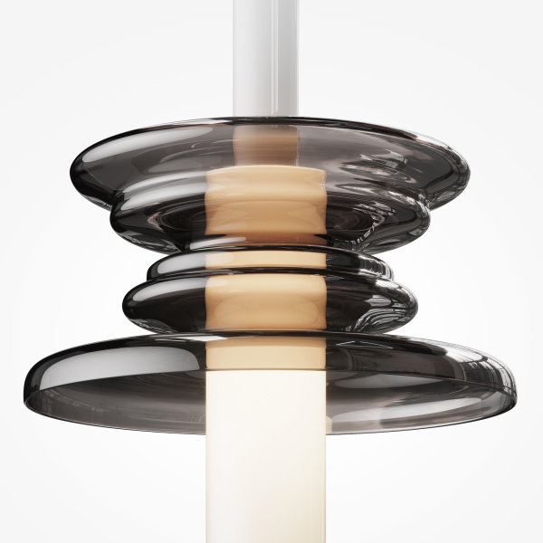 Подвесной светильник 1*G9 28Вт Черный IP20 Sound Wave MOD255PL-01B1 Maytoni