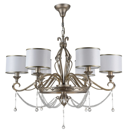 Люстра 6*E14 40Вт Золото Антик IP20 Fiore H235-06-G Maytoni