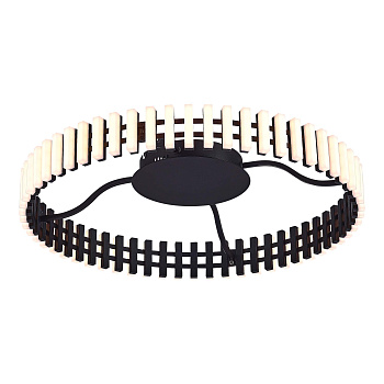 Люстра потолочная Черный/Белый LED 1*40Вт 3000К SL6203.402.40 ST LUCE