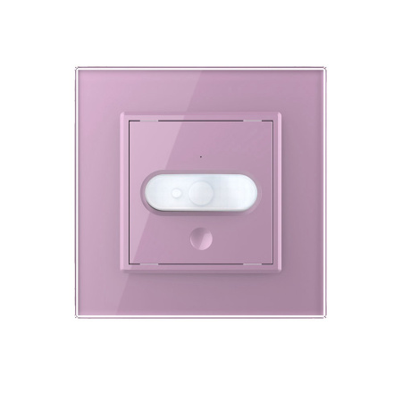 Датчик движения с сенсорным выключателем Розовый Livolo