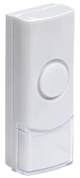 Кнопка для звонка беспроводного КЗБ2 IP44 белая IEK