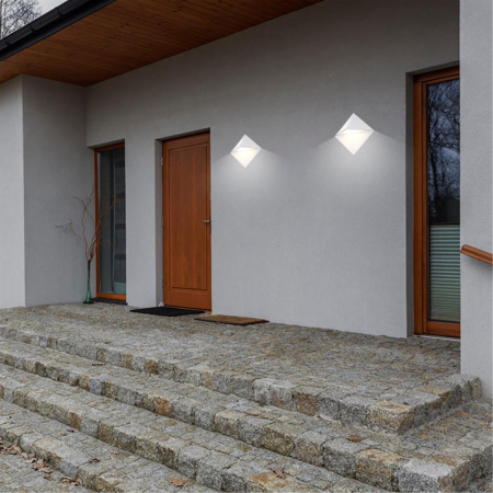 Ландшафтный св-к IP54 GU10 50W 220V TESTA белый NOVOTECH