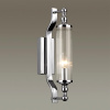 Настенный светильн.E14 1*40W IP44 TOLERO хром/прозрачный/стекло ODEON LIGHT