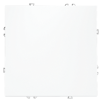 Выключатель с самовозвратом встраиваемый Voltum S70 одноклавишный 10А, (белый матовый)