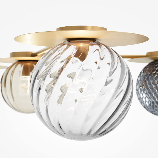 Потолочный светильник 5*E14 40Вт Латунь IP20 Star sky MOD291CL-05BS1 Maytoni