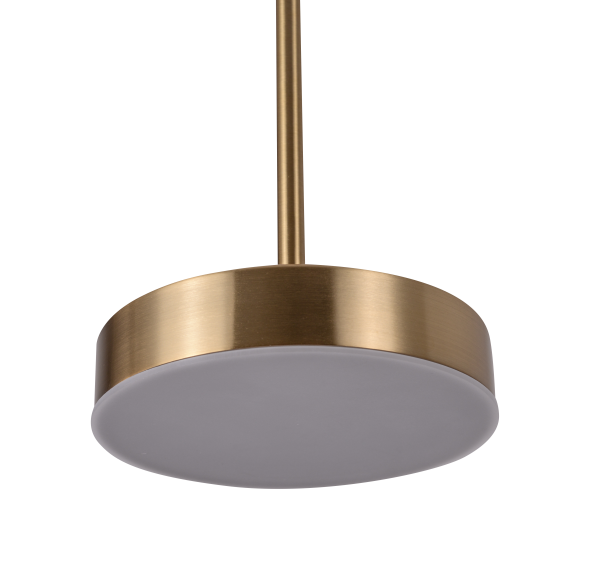 Люстра LORY ZRS.1055.01 14Вт 4000K IP20 Латунь Zortes