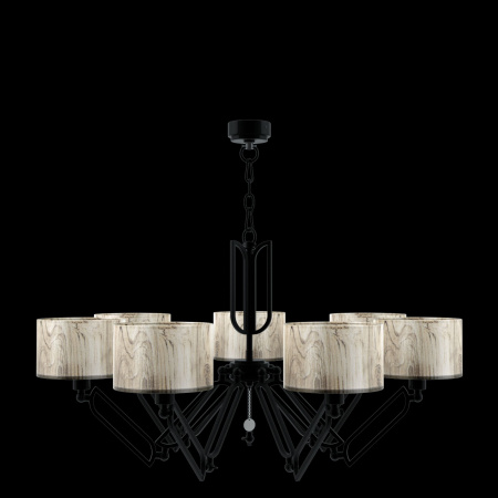 Люстра 7*E14 40Вт Матовый Черный IP20 Hightech 5 M1-07-BM-LMP-Y-6 Maytoni