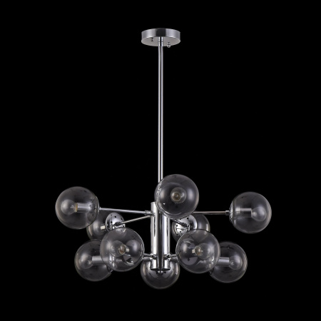 Подвесной светильник 10*E14 60Вт Хром IP20 Richard FR5596PL-10CH Freya