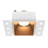 Встраиваемый светильник 1*GU10 20Вт Матовое Золото IP20 Downlight DL051-01-GU10-SQ-WMG Technical Maytoni