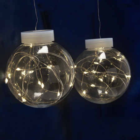 Св/д гирлянда Feron CL592 бахрома с шариками, статичная, 3*0,8м+ 2м 5000К USB, прозр.шнур