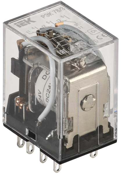 Реле промежуточное РЭК78/3(MY3) 5А 24В DC IEK