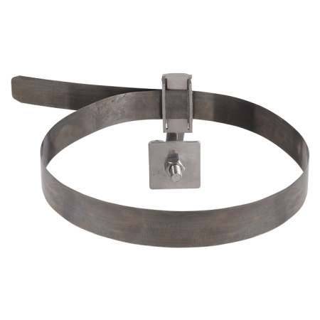 Держатель для труб универсальный D=(0-160) мм CZ, полоса нерж, сталь PROxima EKF