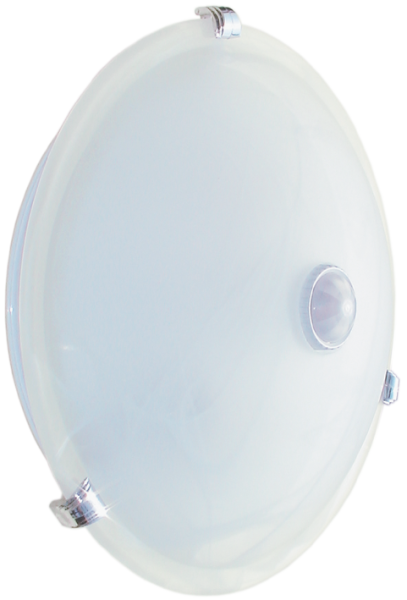 Светильник НПО3231Д 2х25 с датчиком движения белый IEK