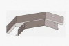 Лоток угловой перфорированный КГ 100х80-90 УТ1,5 поворот на 90, оцинкованный лист S1,5