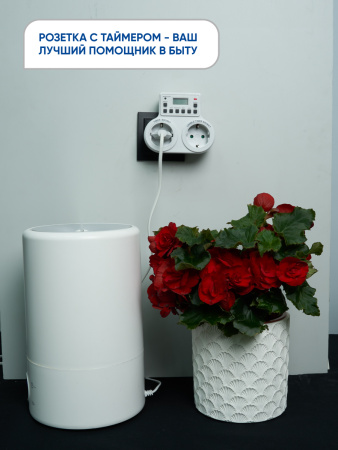 Розетка с таймером Feron TM25 недельная электронная мощность 3500W/16A