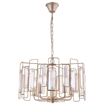 Люстра 5*E14 60Вт Матовое Золото IP20 Rowena FR5045PL-05G Freya