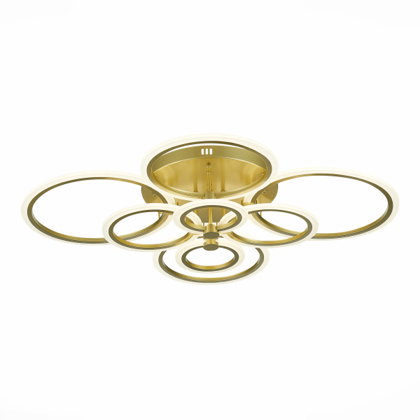 Светильник потолочный Золотистый/Белый LED 1*212Вт 3000-6000К SLE500522-08 EVOLED