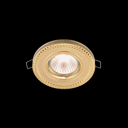 Встраиваемый светильник 1*GU10 50Вт Золото IP20 Metal Classic DL302-2-01-G Maytoni