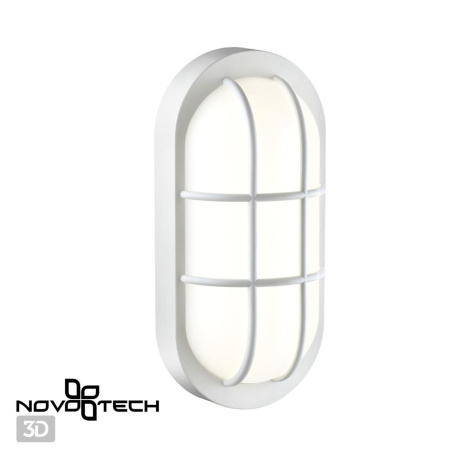 Ландшафтный св/д св-к IP65 LED 4000К 10W 85-265V OPAL белый NOVOTECH