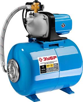 Станция насосная "Мастер" М3 автоматическая, 1200Вт, пропускная способность 63л/мин, напор 46м, бак 50л ЗУБР