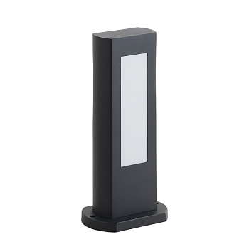 31-10 Светильник светодиодный, напольный, 9Вт, 230В, 630лм, 3000К, IP54, 100х50х300мм, чёрн, металл APEYRON