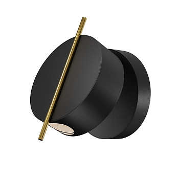 Настенный светильник (бра) LED 4Вт Черный IP20 Nuance MOD180WL-L4B3K1 Maytoni