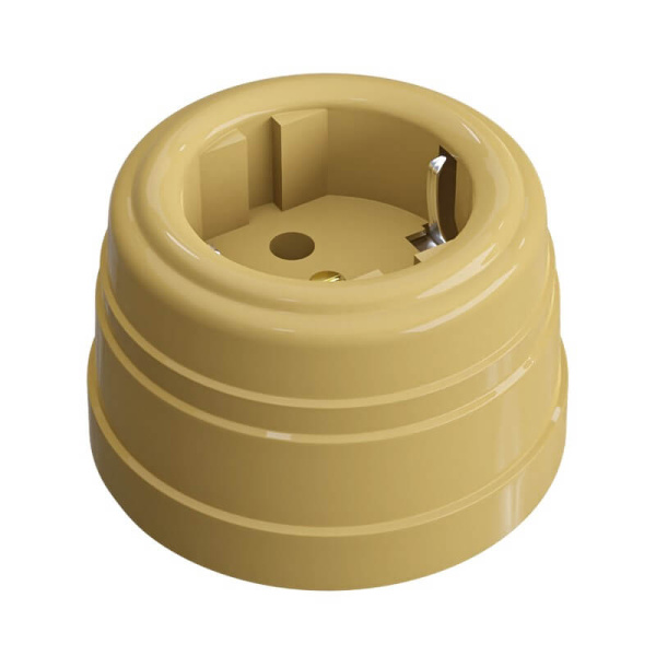 МЕЗОНИНЪ РЕТРО УСАДЬБА роз. ОУ 1 мест. с заземл. песочное золото