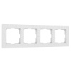 Hammer Рамка на 4 поста (белый) Werkel