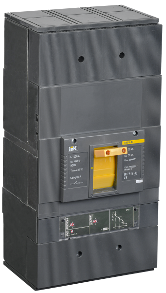 Выключатель автоматический ВА88-43 3П 1000А 50кА С электронным расцепителем МП 211 IEK