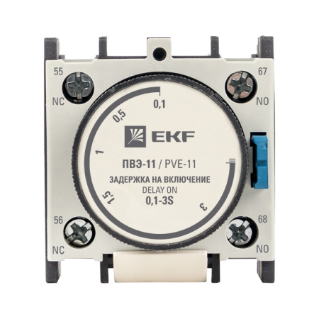 Приставка выдержки времени включения ПВЭ-11 0,1-3сек NO+NC PROxima EKF