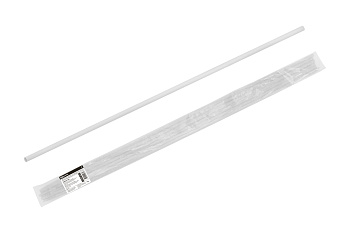 Трубка термоусаживаемая не поддерживающая горение, с клеевым слоем, белая, длиной 1,0 м ТТкНГ(3:1)-3 Трубка термоусаживаемая не поддерживающая горение, с клеевым слоем, белая, длиной 1,0 м ТТкНГ(3:1)-3