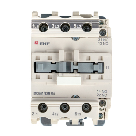 Контактор КМЭ малогабаритный 50А 24В NO+NC PROxima EKF