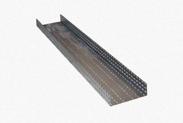 Лоток перфорированный ЛМ 150х100х3000 УТ1,5, оцинкованный лист, S1,5