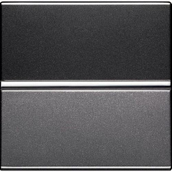 Zenit Механизм выключателя СУ 1-кл. 2мод.с клавишей 16А антрацит IP20 N2201 AN ABB