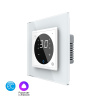 Умный терморегулятор пола EC 16А, сенсорное управление, датчик воздуха, 1 пост, цвет белый Livolo