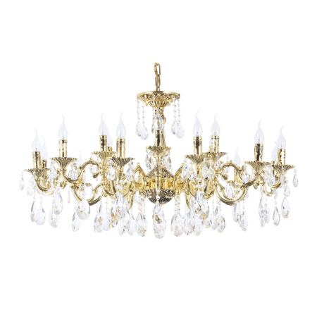 Люстра 18*E14 40Вт Золото IP20 Monica DIA883-PL-18-G Maytoni