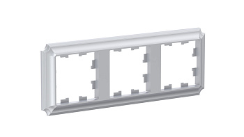 ATLASDESIGN ANTIQUE 3-постовая РАМКА, универсальная, АЛЮМИНИЙ Schneider Electric